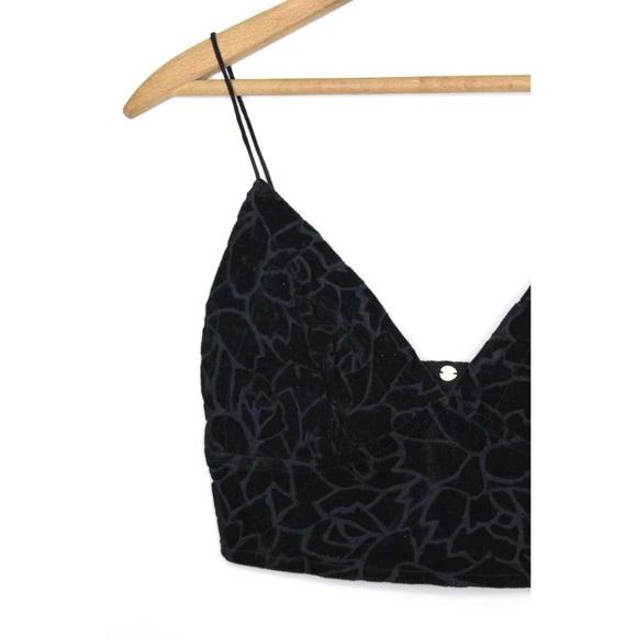 Free People One Carrie Flocked Bralette - Picture 5 of 11